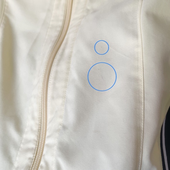 Vintage Nike Y2K Pastel Yellow Windbreaker Jacket Zip Up - Picture 9 of 9